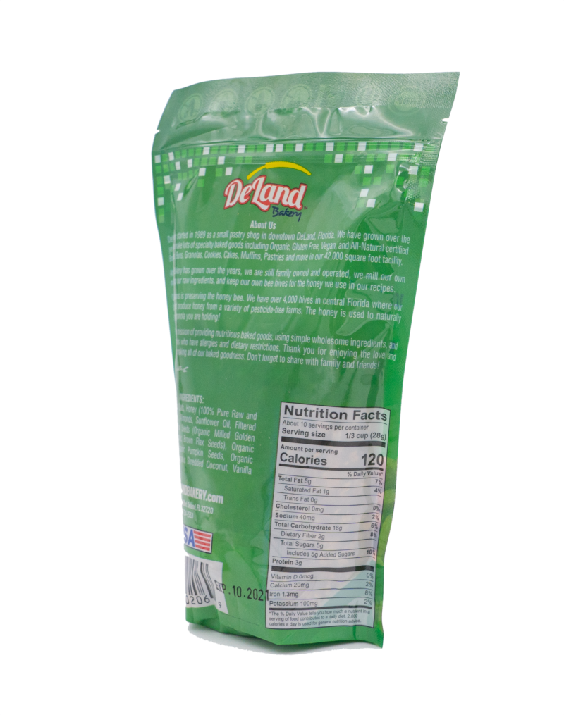 Gluten Free Almond Granola DeLand Bakery