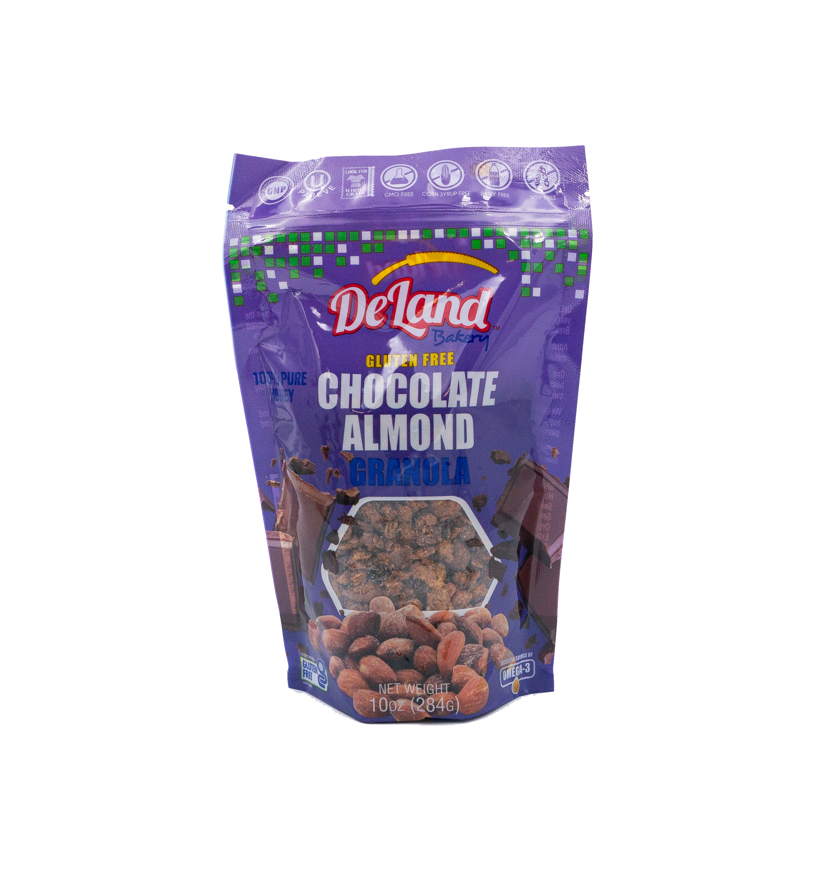 Chocolate Almond Granola Front