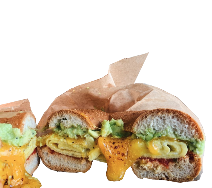 Gluten Free Vegan Bagel Breakfast Sandwich From Celis Produce