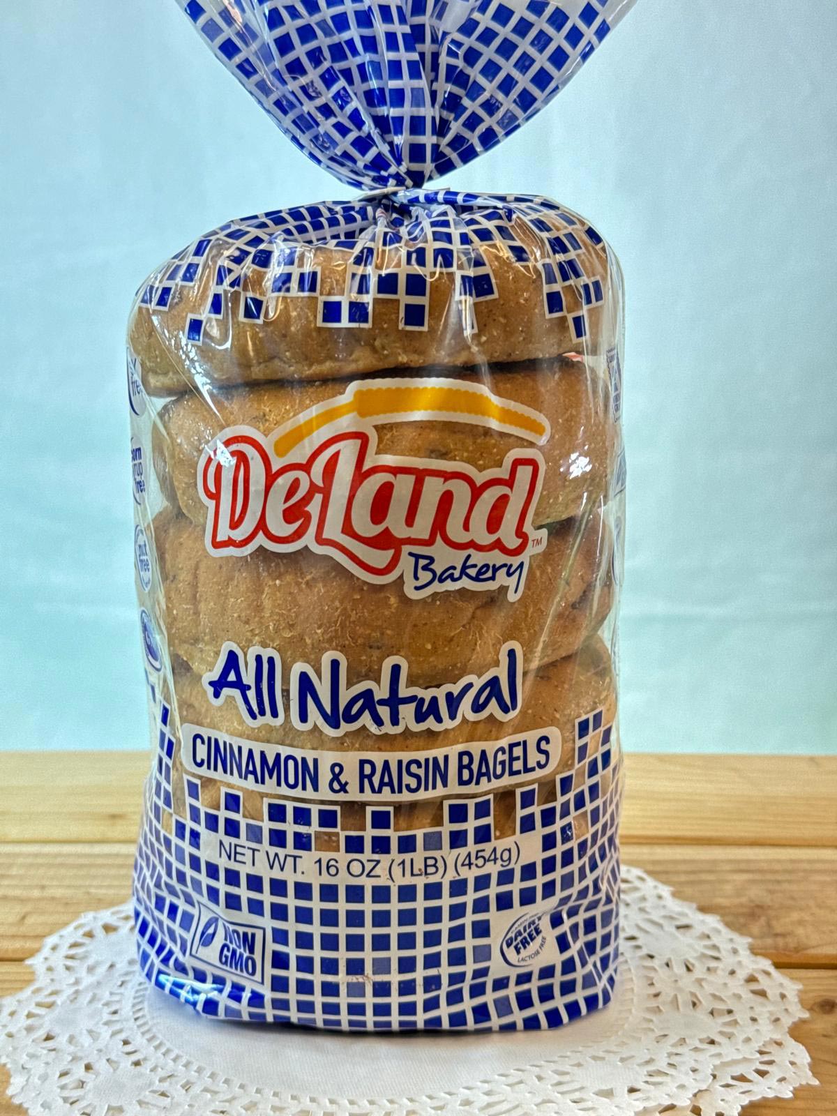 All Natural Cinnamon & Raisin Millet Bagels