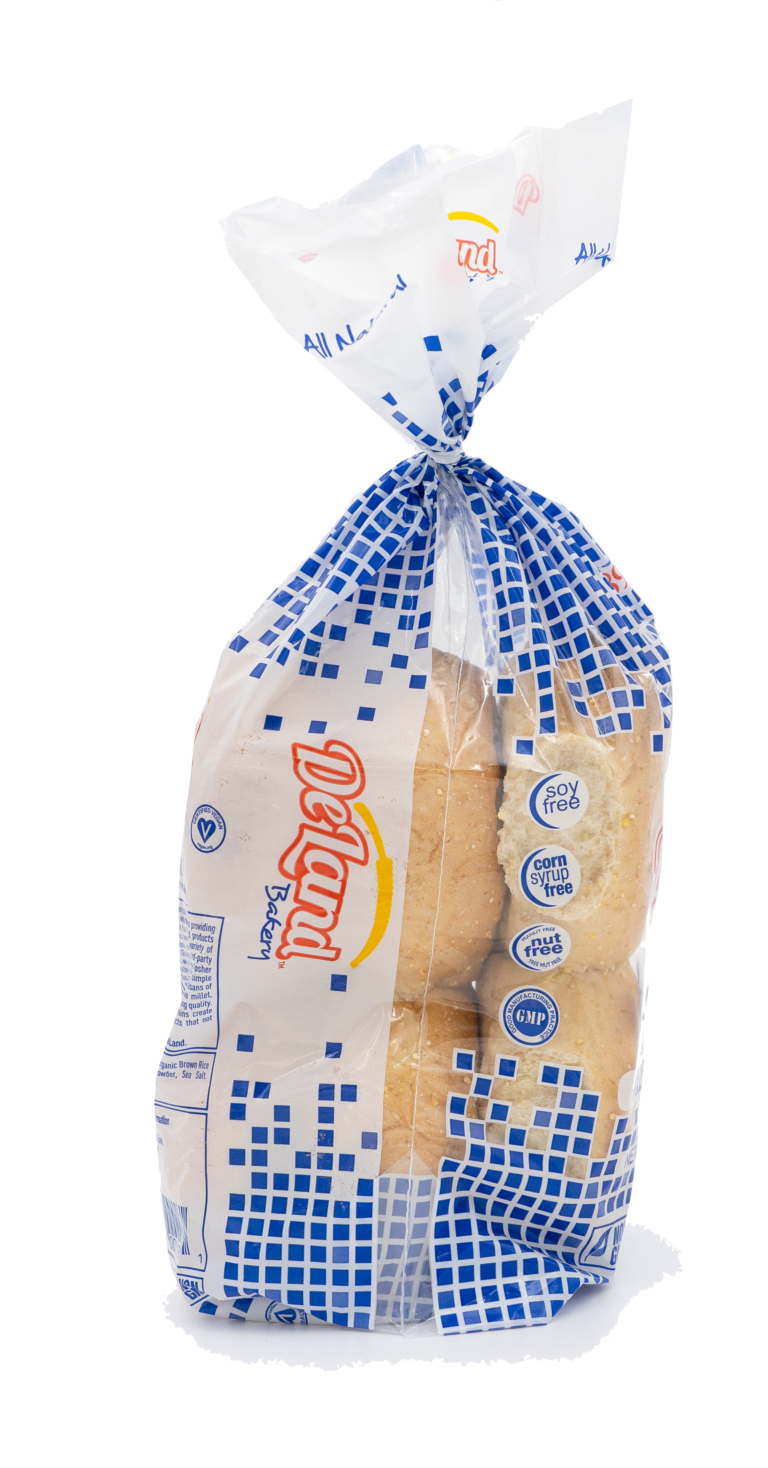 All Natural Millet Hamburger Buns DeLand Bakery