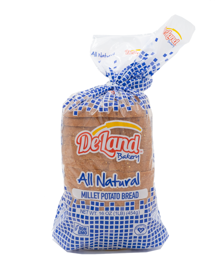 All Natural Millet Potato Bread Front - Millet Based - Simple Ingredients